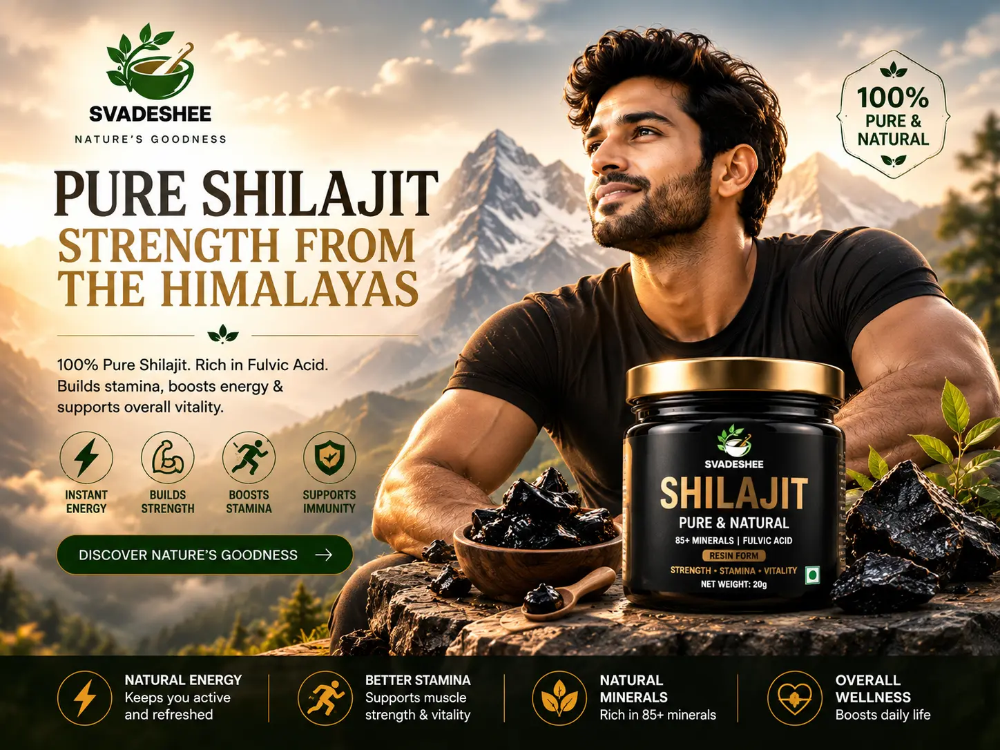 Svadeshee Pure Shilajit